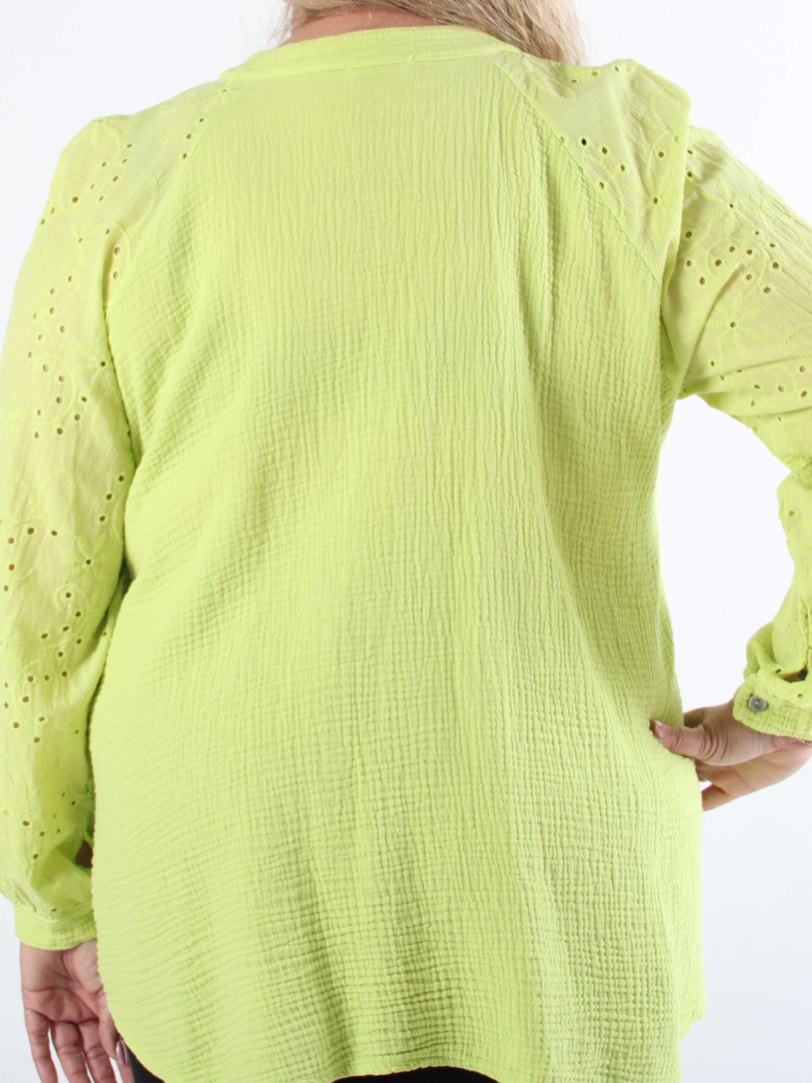 Sandrini - Mjuk bomullsskjorta i plus size